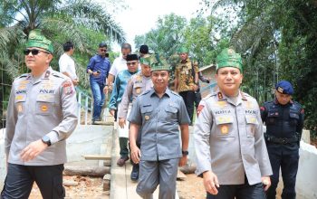 Bupati Kampar Ahmad Yuzar Sambut Kunjungan kerja Kapolda Riau,