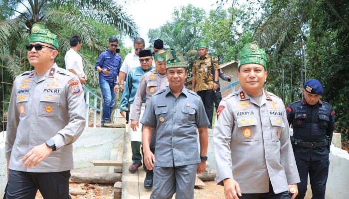 Bupati Kampar Ahmad Yuzar Sambut Kunjungan kerja Kapolda Riau,