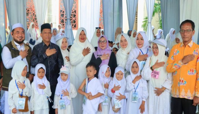 PLT Disdik Kampar Helmi Hadiri Masik Haji Bagi Anak Usia Dini