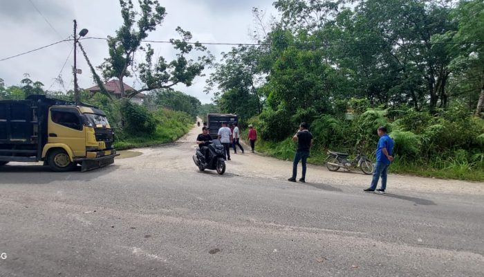 Masyarakat dan Perusahaan Bersinergi, Jalan Akses Petani di Desa Ridan Diperbaiki
