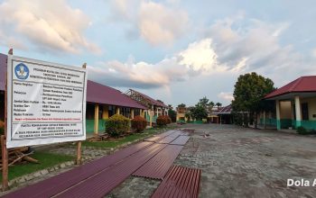 Anggaran Revitalisasi Rp1,09 Miliar, Kepala Sekolah UPT SMPN 3 Kuok Akui Pakai Kayu Bekas