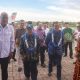 Menteri Pendidikan Dasar Dan Menengah RI Disambut Bupati Nias Utara Saat Tiba Dibandara Binaka