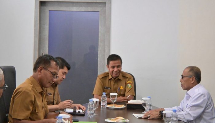 Bupati Kampar Ahmad Yuzar Terima Audiensi Ketua KONI Kampar, Bahas Percepatan Program Olahraga