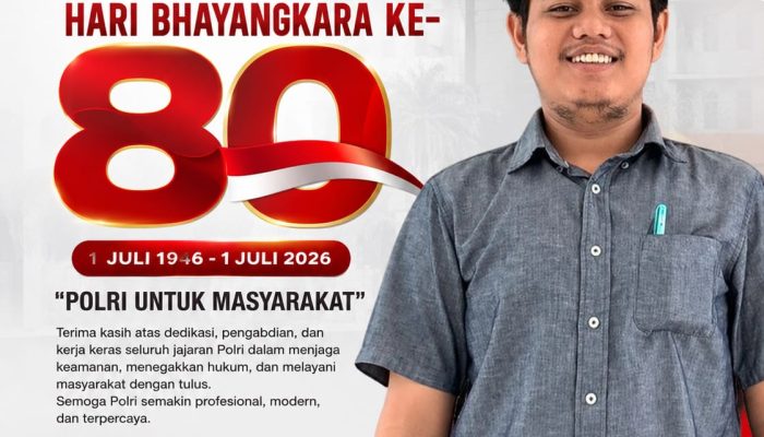 HUT Bhayangkara ke-80, Aditya Fajar Octama Dorong Polri Semakin Humanis dan Berintegritas