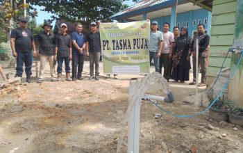 PT. Tasma Puja, Buatkan Sumur Bor Di TK Anur Padang Mutung