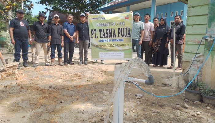 PT. Tasma Puja, Buatkan Sumur Bor Di TK Anur Padang Mutung