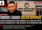 Pengantin PAW Kabarnya Sudah Memundurkan Diri Dari Partai Golkar, Sekjen GAPERNAS Akan Surati KPU Kota Gunungsitoli