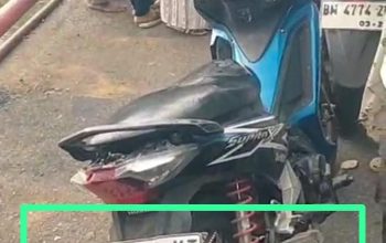 Heboh Dugaan Warga Terjun dari Jembatan Rantau Berangin, Satu Unit Motor Ditinggal di Lokasi