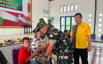 Pak Karun Wiranto Alias Alung Salurkan Puluhan Bantuan Kaki Palsu untuk Masyarakat Kepulauan Nias