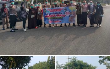 Kondisi Udara Membaik, Sinergi Kapus dan Kapolsek Bangkinang Kota Pastikan Warga Aman dari Sisa Asap