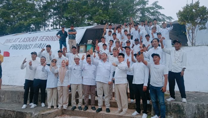 Diklat Laskar Gerindra se-Riau Resmi Dibuka di Kampar, Berikut Himbauan Muhammad Rahul