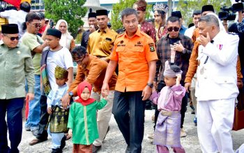 Bupati Kampar Ahmad Yuzar Hadiri Festival Budaya Mangonang Kampuong Lamo