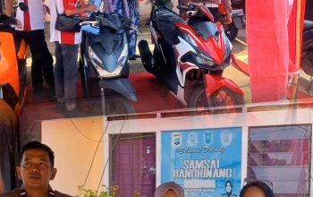Samsat Bangkinang, Hadirkan Servis Motor Murah Untuk Warga Taat Pajak