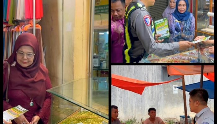 Sinergitas Samsat Bersama Jasa Raharja serta Satlantas Polres Kampar Sosialisasi Pemutihan Pajak