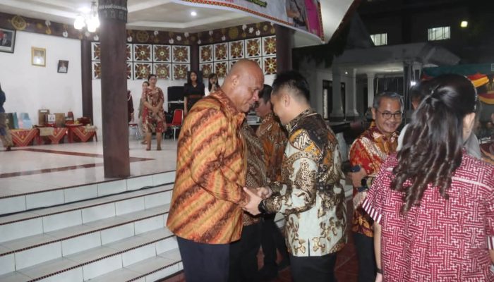 BUPATI DAN WAKIL BUPATI NIAS UTARA HADIRI PISAH SAMBUT KAPOLRES NIAS, TEKANKAN SINERGI JAGA KAMTIBMAS