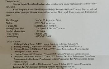 Sengkarut Dugaan Korupsi 14 Desa Dikampar, PK-PPS Riau Gelar Aksi Unjuk Rasa, Ini Tuntutanya