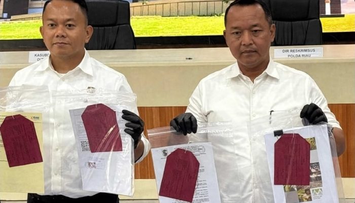 Anggota DPRD Kampar Inisial F Ditetapkan Tersangka, Kuasai Lahan Dalam Kawasan Hutan